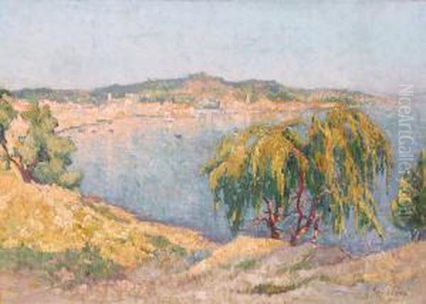 Le Lac De Berre,martigues - La Baie Ensoleillee (1919) - view 1