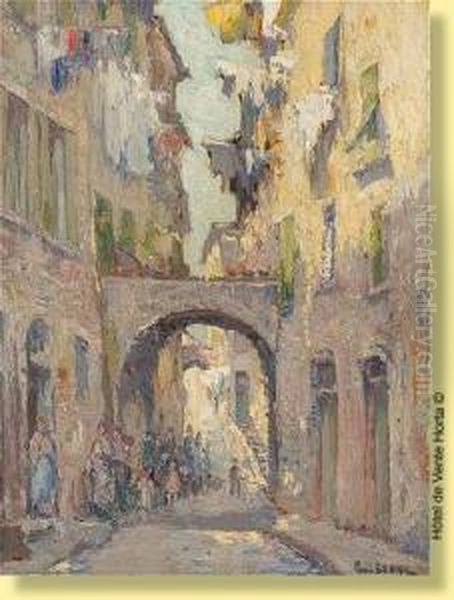 Rue Animee A Menton - view 1