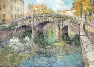 Le Pont Augustin A Bruges