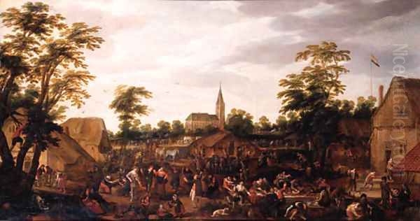 A Village Kermesse - view 1