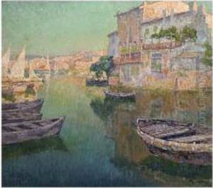 View Of A Southern Harbour by Paul Leduc