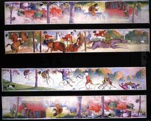 Speed, three humorous scenes by Eugene Cadel