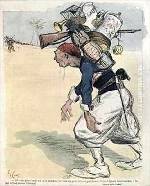 A Weary and Disappointed Soldier - view 1