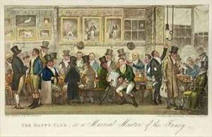 The Daffy Club or a Musical Muster of the Fancy by Robert Cruickshank