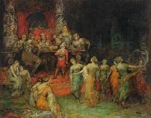 Zwergenkonig Laurin Am Hofe Des Dietrich Von Bern