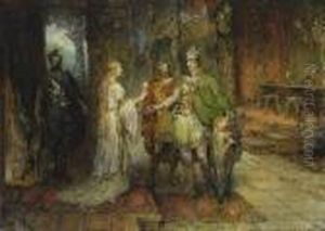 Gutrune Uberreicht Siegfried Den
Giftigen Trunk by Ferdinand Leeke