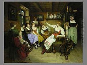 Die Erzahlerin by Ferdinand Leeke