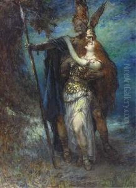Wotan And Brunnhilde - view 1