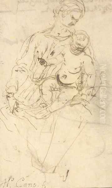 The Madonna and Child by Alonso Cano