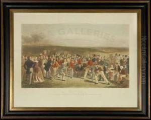 The Golfers by Charles Lees