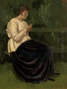 Lyndra In A White Smock