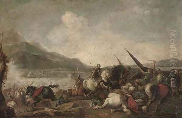 A cavalry skirmish 3 - view 1