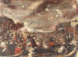 A battle scene