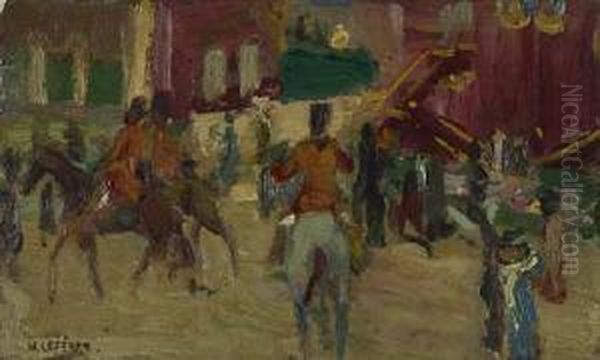 Pferde In Der Manege - view 1