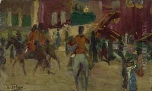 Pferde In Der Manege