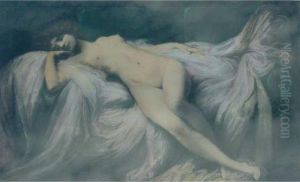 La Quietude by Jules Joseph Lefebvre