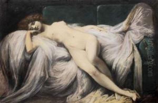 Femme Nue Allongee - view 1