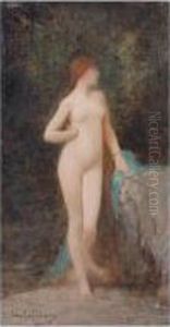 Nu Feminin, Etude Pour Chloe by Jules Joseph Lefebvre