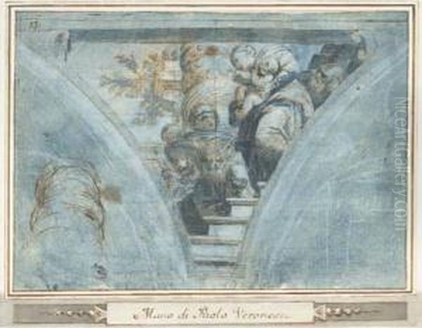 L'adoration Des Mages: Projet Pour Un Pendentif - view 1