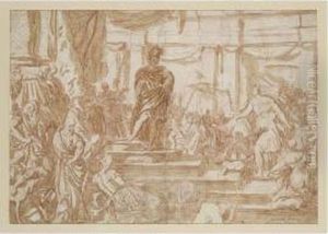 Scene De L'histoire Antique