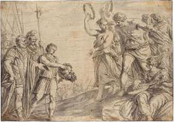 The Triumph Of David - view 1