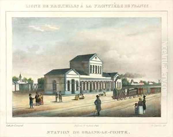 Braine-le-Comte Station Belgium - view 1