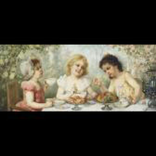 Playing Grown-ups: A Boring Toast; Taking Tea - view 1