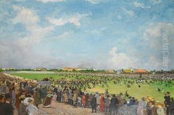 At The 'parc Des Princes, Paris' - view 1