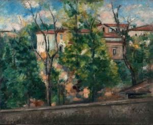 Paesaggio by Achille Lega
