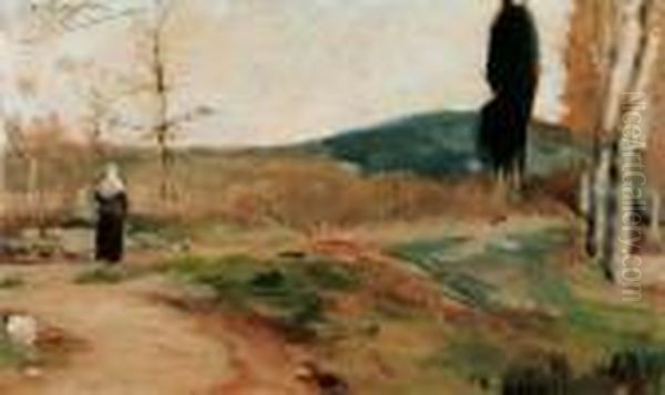 Paesaggio Toscano(il Cipresso) - view 1