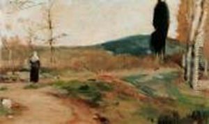 Paesaggio Toscano(il Cipresso)
