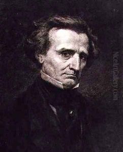 Portrait of Hector Berlioz 1803-69 by Gustave Courbet
