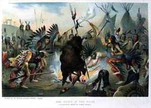 War Dance of the Sioux by Rudolf (Daniel Ludwig) Cronau