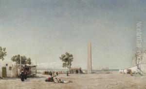 Vue D'alexandrie Et Du Port Mariette