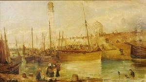 Bait Sale, Newhaven by Alexander Leggett