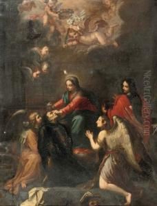 The Death Of A Saint by Stefano Maria Legnani