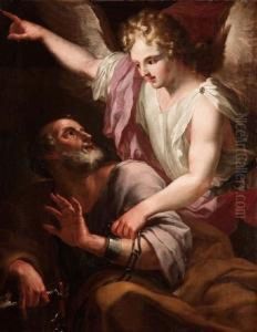 San Pietro Liberato Dall'angelo by Stefano Maria Legnani