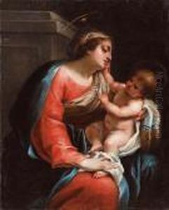 Madonna Col Bambino by Stefano Maria Legnani