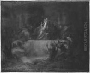 Marie-therese Presentant Son Fils Aux Hongrois by Pierre Nicolas Legrand