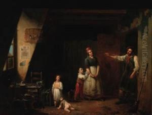 A Drunken Cobbler Returning To His Family