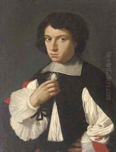 Portrait of a gentleman by Giovanni Bernardo Carboni