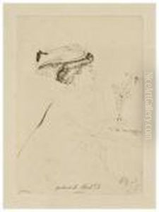 Portrait De Mad. D... by Louis Legrand