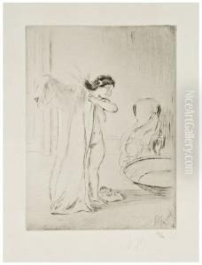 Apres Le Tub by Louis Legrand