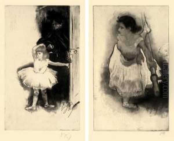 Les Petites Du Ballet by Louis Legrand