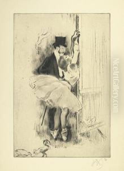 Petite Marcheuse. by Louis Legrand