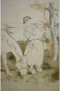 Paysage Breton by Louis Legrand