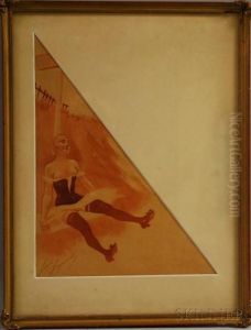 Cabaret Dancer Resting