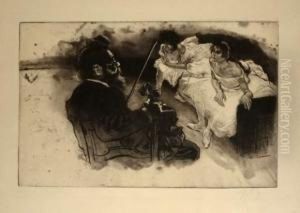 L'ami Des Danseuses by Louis Auguste M. Legrand