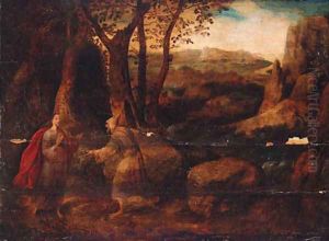The Temptation of Christ by Jan Wellens de Cock