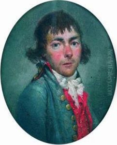 Portrait D'homme A La Redingote Bleue